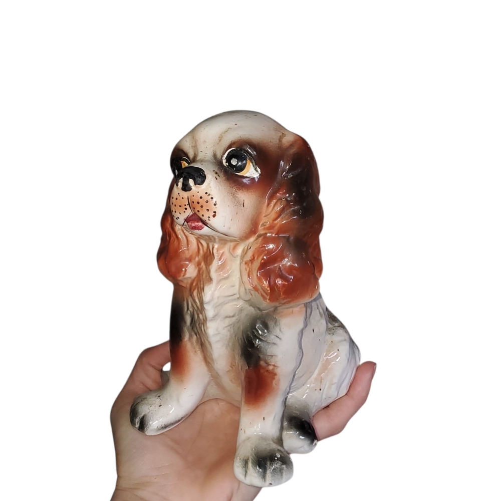 Vintage Spaniel Dog Figurine